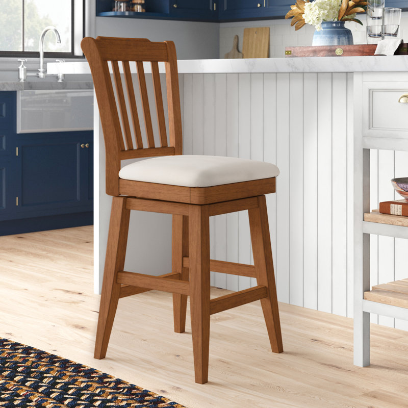 Three Posts™ Sariyah Swivel Bar & Counter Stool & Reviews Wayfair
